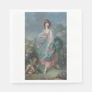 Guardanapo De Papel Mademoiselle Guimard (por Jacques-Louis David)