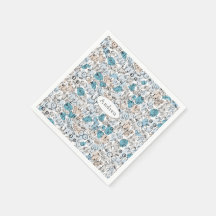 Mãe azul de humor divertido