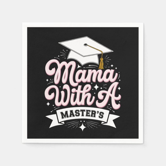 Guardanapo De Papel Mãe com mestrado (Frente)