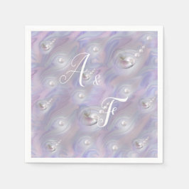 Guardanapo De Papel Mãe das Pérolas dando à luz uma Pérola