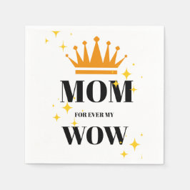 Guardanapo De Papel Mãe para sempre minha mãe,