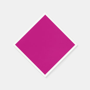 Guardanapo De Papel Magenta (cor sólida)