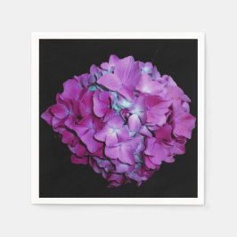Guardanapo De Papel Magenta Hydrangeas