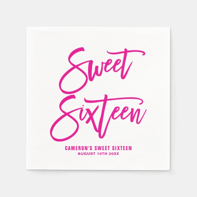 Guardanapo De Papel Magenta Papel de Chá de fraldas, Mãos, Letrizado,  (Frente)