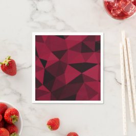 Guardanapo De Papel Magenta rosa vermelho escuro preto padrão de malha