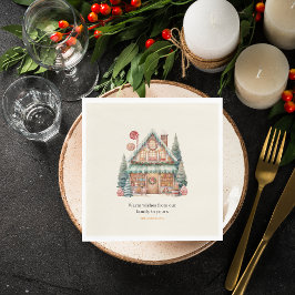 Guardanapo De Papel Magia de Natal escandinava