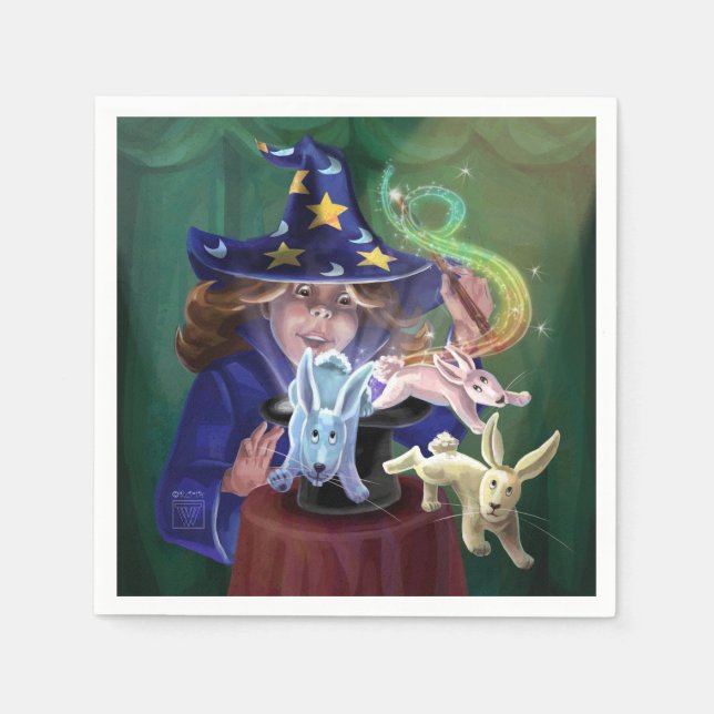 Guardanapo De Papel Magic Act (Frente)