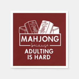 Guardanapo De Papel Mahjong porque adulterar é duro