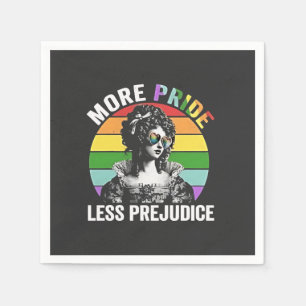 Guardanapo De Papel Mais Orgulho menos preconceito LGBT Orgulho gay mê