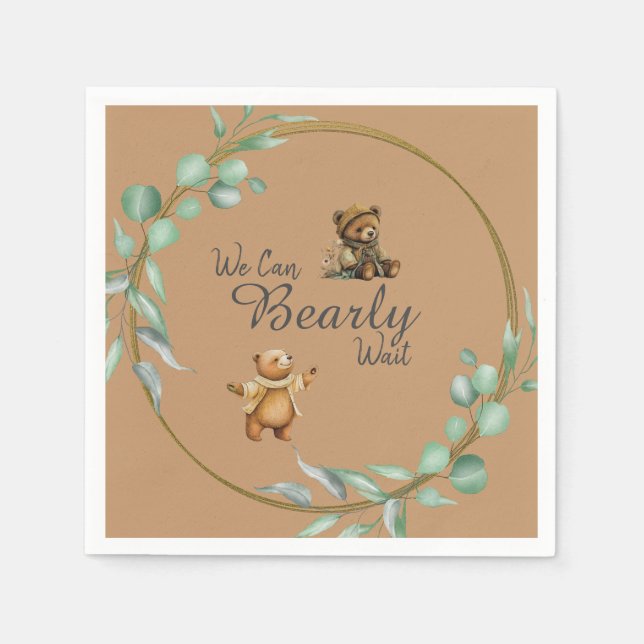 Guardanapo De Papel MAL Podemos Esperar! (Frente)