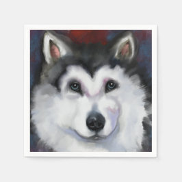 GUARDANAPO DE PAPEL MALAMUTE DO ALASKA