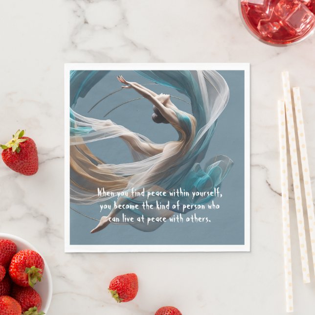 Guardanapo De Papel Malhação de pilotos instrutores de ioga aérea voad (Insitu)