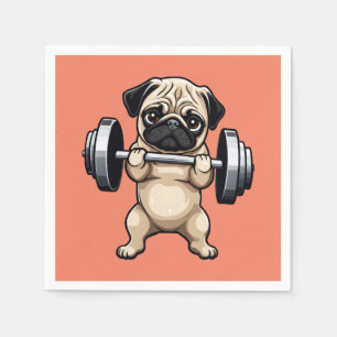 Guardanapo De Papel Malhação Pug