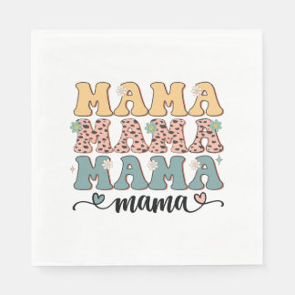 Guardanapo De Papel Mama Flower