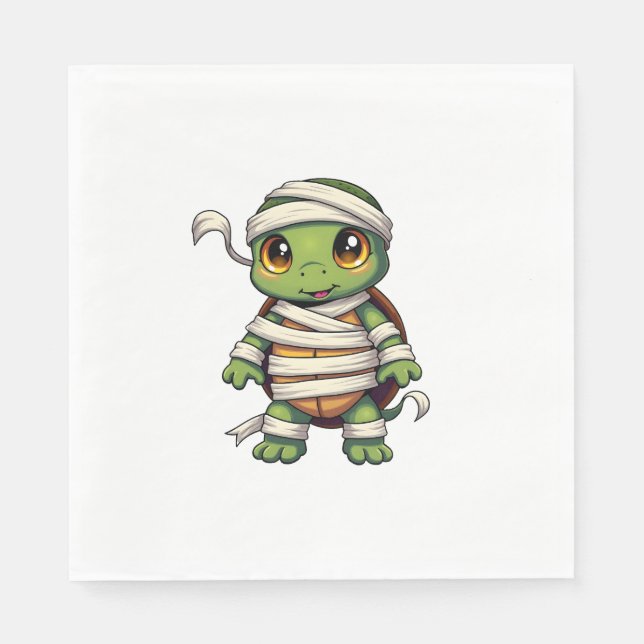 Guardanapo De Papel Mamãe Turtle (Frente)