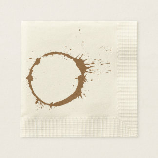 Guardanapo De Papel Mancha de café