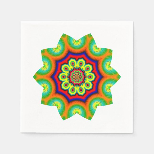 Guardanapo De Papel Mandala (Frente)
