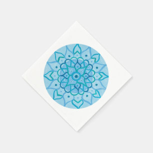 Guardanapo De Papel Mandala Napkins