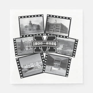 Guardanapo De Papel Mandan Braves All Class Reunion Paper Napkins