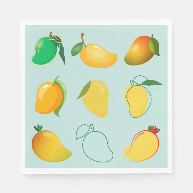 Guardanapo De Papel Mango Fresca (Frente)
