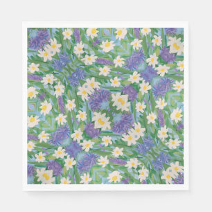 Guardanapo De Papel Manhã Glória Papel Floral Napkins
