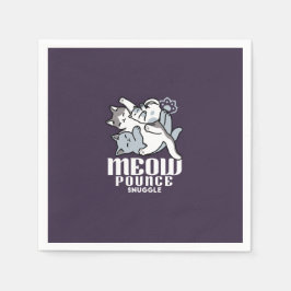 Guardanapo De Papel Manípulo De Rato - Gatos De Dormir Em Cute