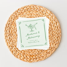 Mão Impressionante Desenhou Martinis Verde e Matri