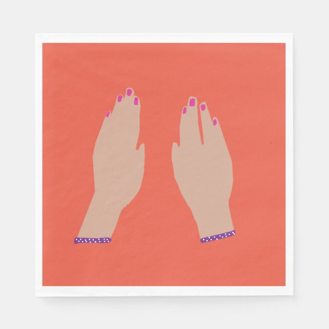 Guardanapo De Papel Mãos (Frente)