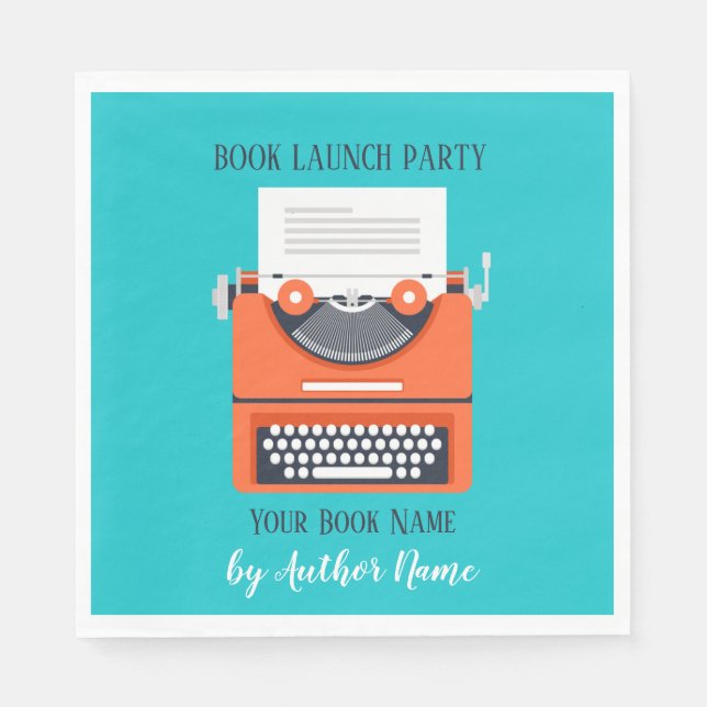 Guardanapo De Papel Máquina de Digitalização de Partido de Lançamento  (Frente)