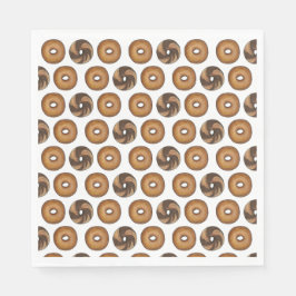 Guardanapo De Papel Marble Rye Plain Bagels Breakfast Brunch NYC Deli