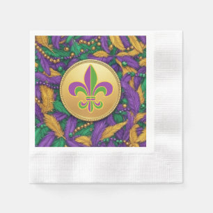 Guardanapo De Papel Mardi Gras Fleur de lis