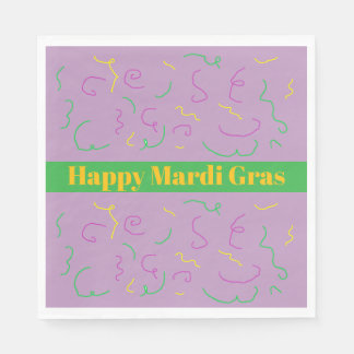 Guardanapo De Papel Mardi Gras Napkins