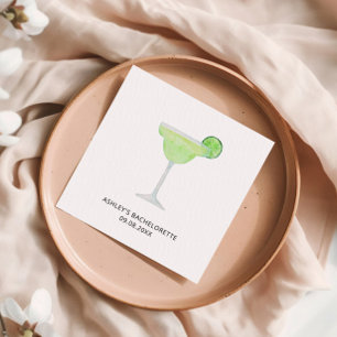 Guardanapo De Papel Margarita Wedding, Bachelorette ou Chá de panela