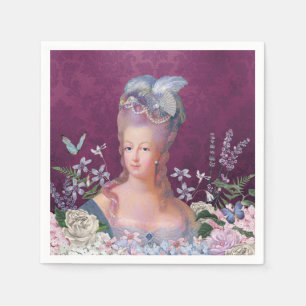 Guardanapo De Papel Marie Antoinette deixa para comer o aniversário d