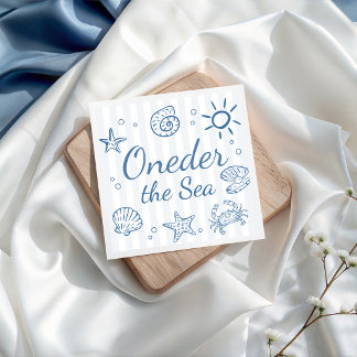 Guardanapo De Papel Marine Friends Birthday Party Napkins