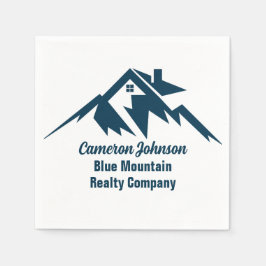 Guardanapo De Papel Marketing Personalizado Da Empresa Imobiliária De 