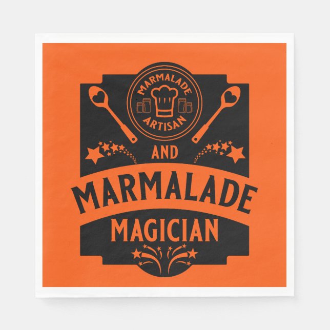 Guardanapo De Papel Marmalade Jam (Frente)