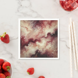 Guardanapo De Papel Mármore Automático Colhe Vinho Découpage Napkins