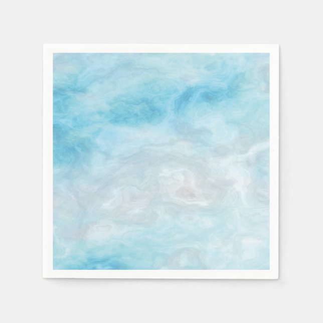 Guardanapo De Papel mármore azul (Frente)