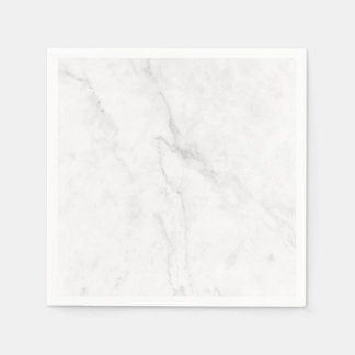 Guardanapo De Papel Mármore Branco