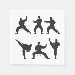 Guardanapo De Papel Martial Arts Paper