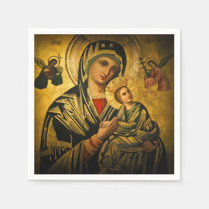 Guardanapo De Papel Mary and the Baby Jesus