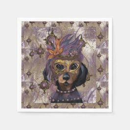 GUARDANAPO DE PAPEL MASQUERADE DOXIE  ARTE     