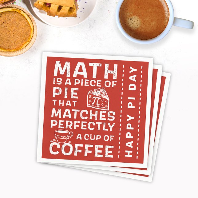 Guardanapo De Papel Matemática é um pedaço de símbolo Pie Pi Feliz Pi  (Criador carregado)