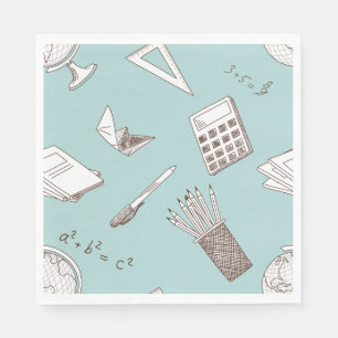 Guardanapo De Papel Matemática na escola