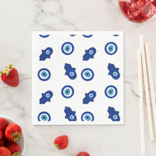 Guardanapo De Papel Mau eye Hamsah napkins