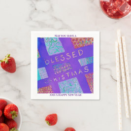 Guardanapo De Papel MAZIPOODLES Natal abençoado