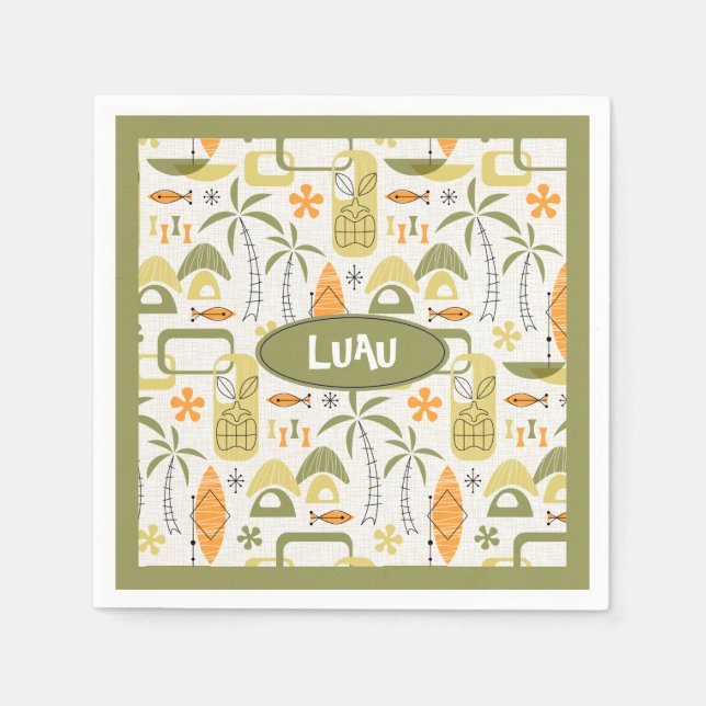 Guardanapo De Papel MCM Hawaiian Village (Frente)