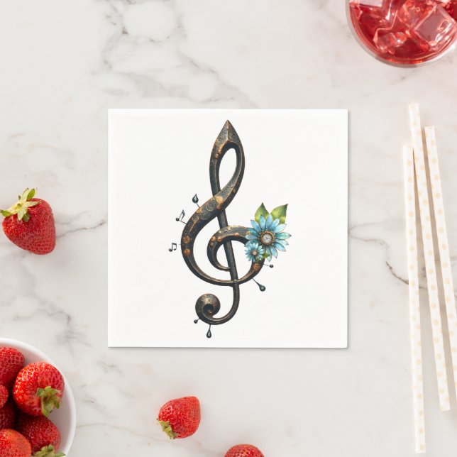 Guardanapo De Papel Mechanical  clef  (Insitu)