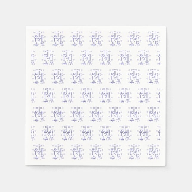 Guardanapo De Papel Medalha de Nossa Senhora das Graves (Frente)